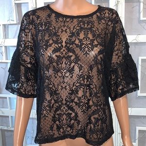 Lace Black blouse